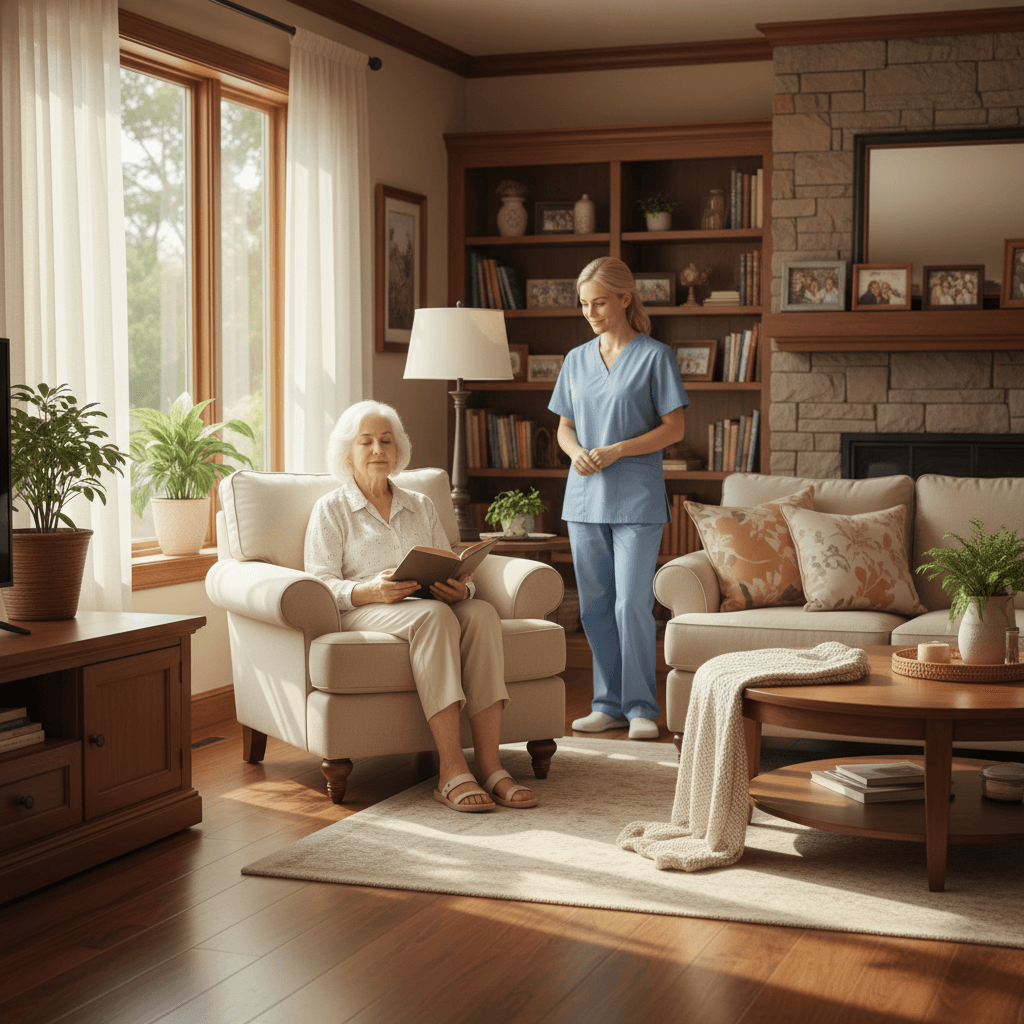 Home-like living space at Loving Homes ALF